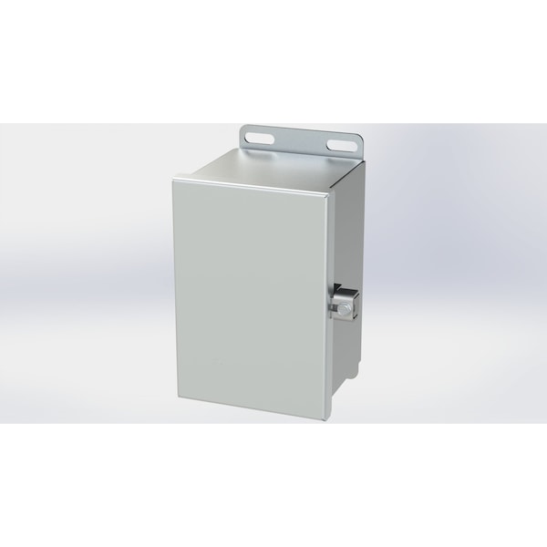 Electrical Enclosures, 6.13 in H, 4 in D, 4 in W, NEMA 3R, 4, 4X, 12, 13, 316 Stainless Steel